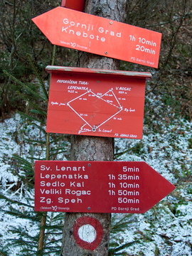 Lepenatka in Veliki Rogatec